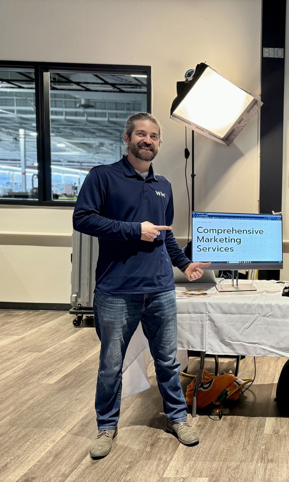 Nick at a Fort Collins Chamber of Commerce event